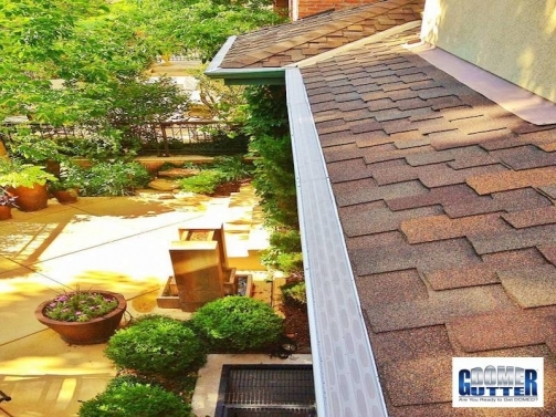 GutterDome installed on roof